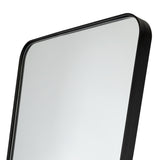 Espejo Letty Negro 48x160cm Rectangular De Piso o Pared - ESPEJOS DE PISO | Bylmo