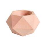 Matera de mesa Pequeña Adara Petty Palo de Rosa 11x6.5cm Hexagonal - MATERAS Y MACETAS | Bylmo