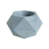 Matera de mesa Pequeña Adara Petty Azul Petróleo 11x6.5cm Hexagonal - MATERAS Y MACETAS | Bylmo