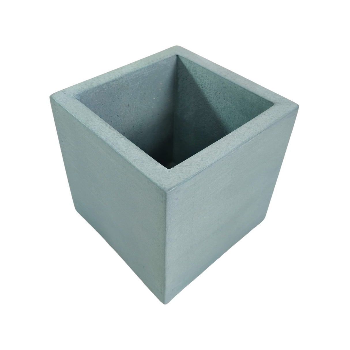 Matera de mesa Pequeña Eloisa Petty Azul Petróleo 10x10cm Cuadrada - MATERAS Y MACETAS | Bylmo