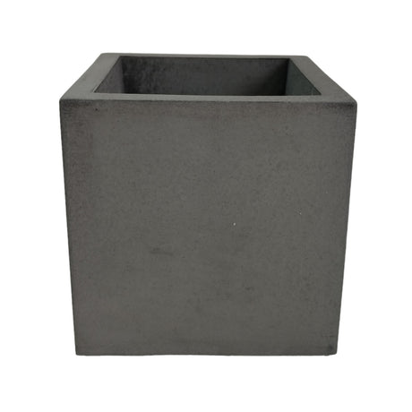 Matera de mesa Pequeña Eloisa Petty Negro 10x10cm Cuadrada - MATERAS Y MACETAS | Bylmo