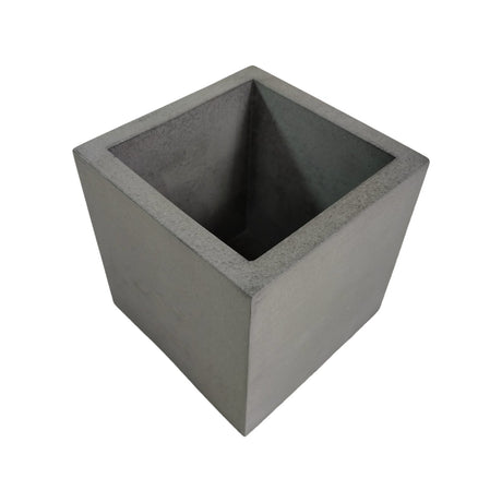 Matera de mesa Pequeña Eloisa Petty Negro 10x10cm Cuadrada - MATERAS Y MACETAS | Bylmo