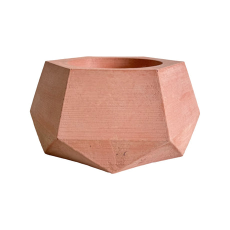 Matera de mesa Pequeña Jade Palo de Rosa 14x6.5cm Hexagonal - MATERAS Y MACETAS | Bylmo
