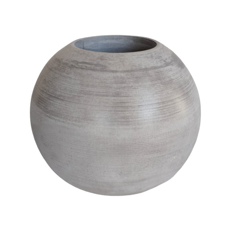 Matera de mesa Mediana Luna Gris 15x13cm Cónica - MATERAS Y MACETAS | Bylmo