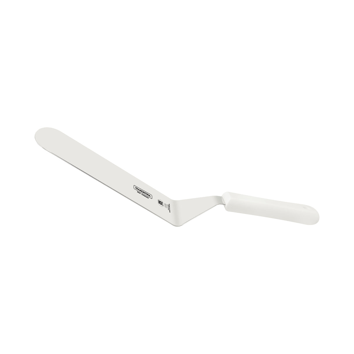 Espátula Profesional Profissional Master Blanco y Acero 7.6x11.2cm Para Cocinar - UTENSILIOS PARA COCINAR | Bylmo
