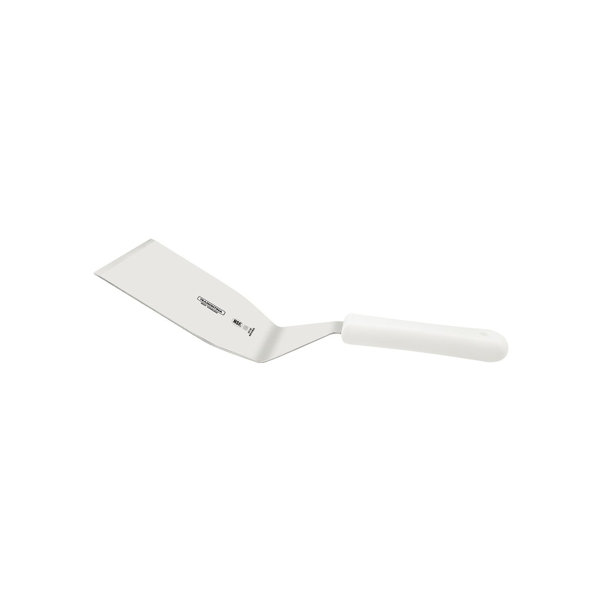 Espátula Profesional Profissional Master Blanco y Acero 10.6x12.4cm Para Cocinar - UTENSILIOS PARA COCINAR | Bylmo