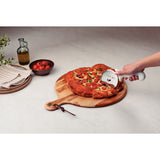 Cortador de Pizza Profissional Master Blanco y Acero 10.1x2.5cm Para Cortar - UTENSILIOS PARA COCINAR | Bylmo