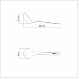 Cucharon Extrata Acero 9x8.3cm Para Servir - UTENSILIOS PARA COCINAR | Bylmo