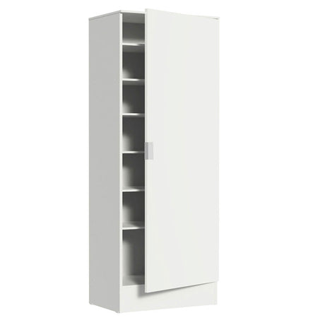 Closet Blanco 60x182cm con Seis Entrepaños - CLOSETS | Bylmo