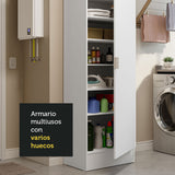 Closet Blanco 60x182cm con Seis Entrepaños - CLOSETS | Bylmo