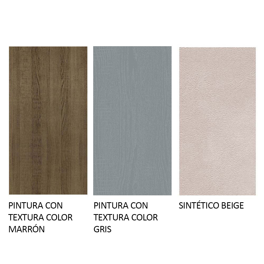 Combo Comedor y Sillas Moscou Marron con Crema y Beige 90x78cm Cuadrado de Cuatro Puestos con Cuatro Sillas - COMEDORES | Bylmo