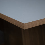 Combo Comedor y Sillas Renata Marron y Gris 160x79cm Cuadrado de Seis Puestos con Seis Sillas - COMEDORES | Bylmo