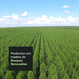 Kit x 2 Sillas Comedor Marron y Plata 45x94cm con Espaldar Ondulado - SILLAS Y BUTACOS | Bylmo