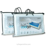 Almohada de Espuma Viscoelastica y Gel Inteligente 55x11cm Firmeza Medio - ALMOHADAS | Bylmo