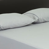 Sábana Ajustable Basic Fondo Entero Gris Claro Para Cama Doble 140 X 190 Cm - SABANAS | Bylmo