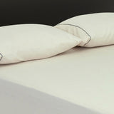 Sábana Ajustable Basic Fondo Entero Blanco Hueso Para Cama Doble 140 X 190 Cm - SABANAS | Bylmo