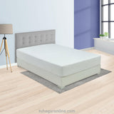 Protector de Colchón Blanco Para Cama Sencilla 100 X 190 Cm Antifluido - PROTECTORES DE COLCHON | Bylmo