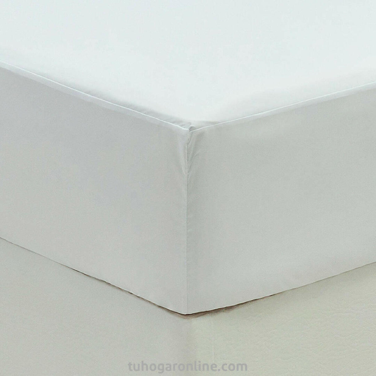 Protector de Colchón Blanco Para Cama Sencilla 100 X 190 Cm Antifluido - PROTECTORES DE COLCHON | Bylmo