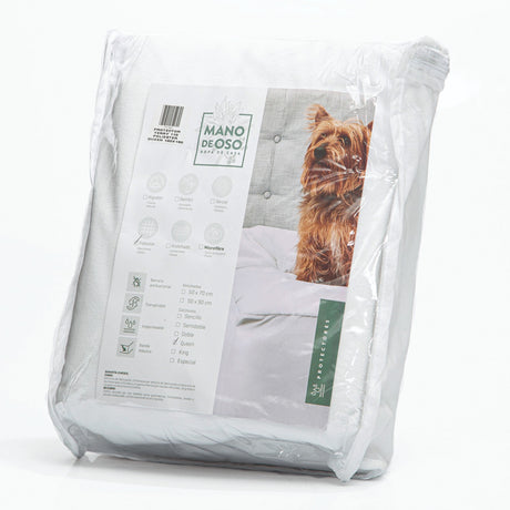 Protector de Colchón Impermeable Punto Blanco Para Cama Sencilla 100 X 190 Cm - PROTECTORES DE COLCHON | Bylmo