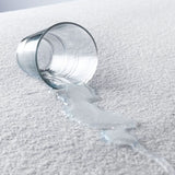 Protector de Colchón Impermeable Terry Punto Blanco Para Cama Sencilla 100 X 190 Cm - PROTECTORES DE COLCHON | Bylmo