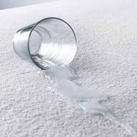 Protector de Colchón Impermeable Terry Punto Blanco Para Cama Doble 140 X 190 Cm - PROTECTORES DE COLCHON | Bylmo