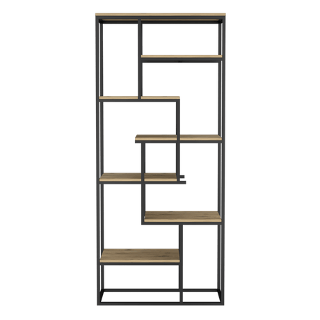 Estantería Architects Macadamia 80x182.9cm Con Seis Compartimientos - BIBLIOTECAS Y ESTANTERIAS | Bylmo