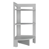 Mesa Auxiliar Riga Blanco 39x80cm Esquinero y Rectangular - MESAS AUXILIARES | Bylmo
