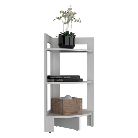 Mesa Auxiliar Riga Blanco 39x80cm Esquinero y Rectangular - MESAS AUXILIARES | Bylmo