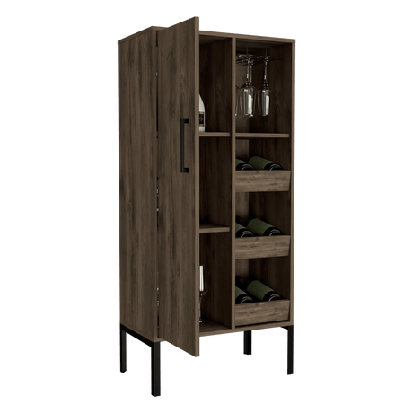 Bar Soho Bellota 60.1x132.1cm Con Tres Portabotellas - BARES | Bylmo