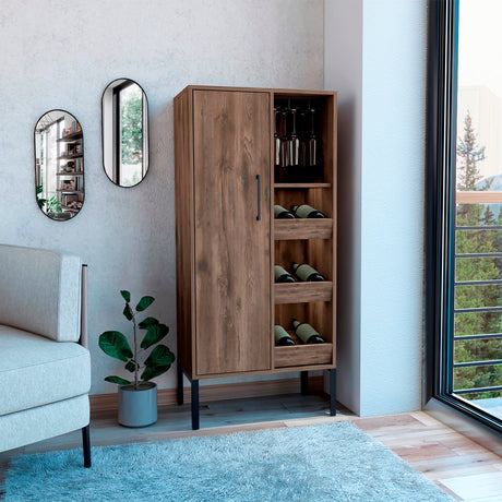 Bar Soho Bellota 60.1x132.1cm Con Tres Portabotellas - BARES | Bylmo