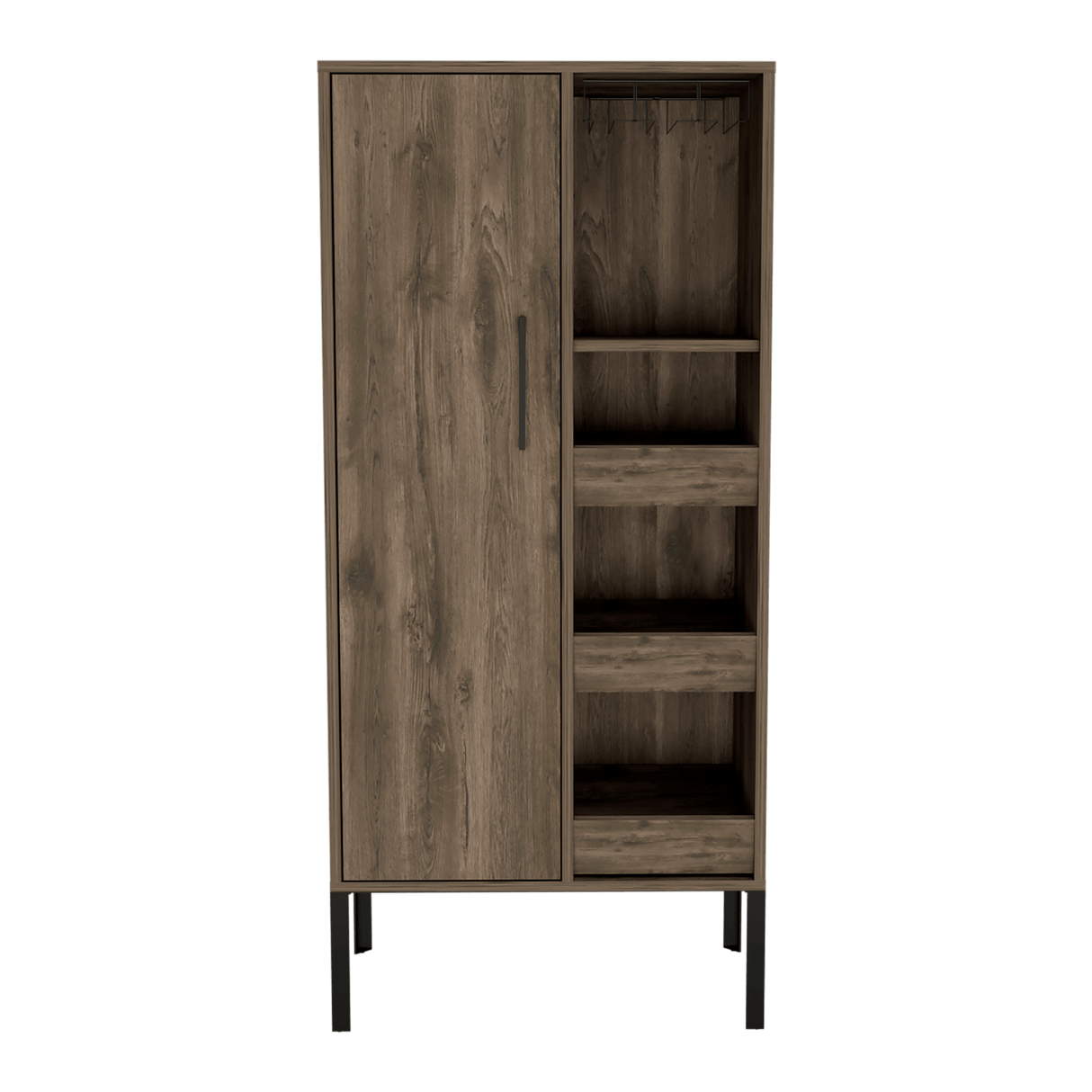 Bar Soho Bellota 60.1x132.1cm Con Tres Portabotellas - BARES | Bylmo