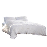 Duvet Blanco 240x240cm Para Cama Queen Con Fundas de Almohada - TENDIDOS Y CUBRELECHOS | Bylmo