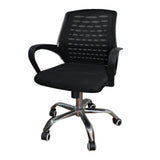 Silla Ejecutiva Tikal Negro 49x99cm Con Espaldar - SILLAS DE OFICINA | Bylmo