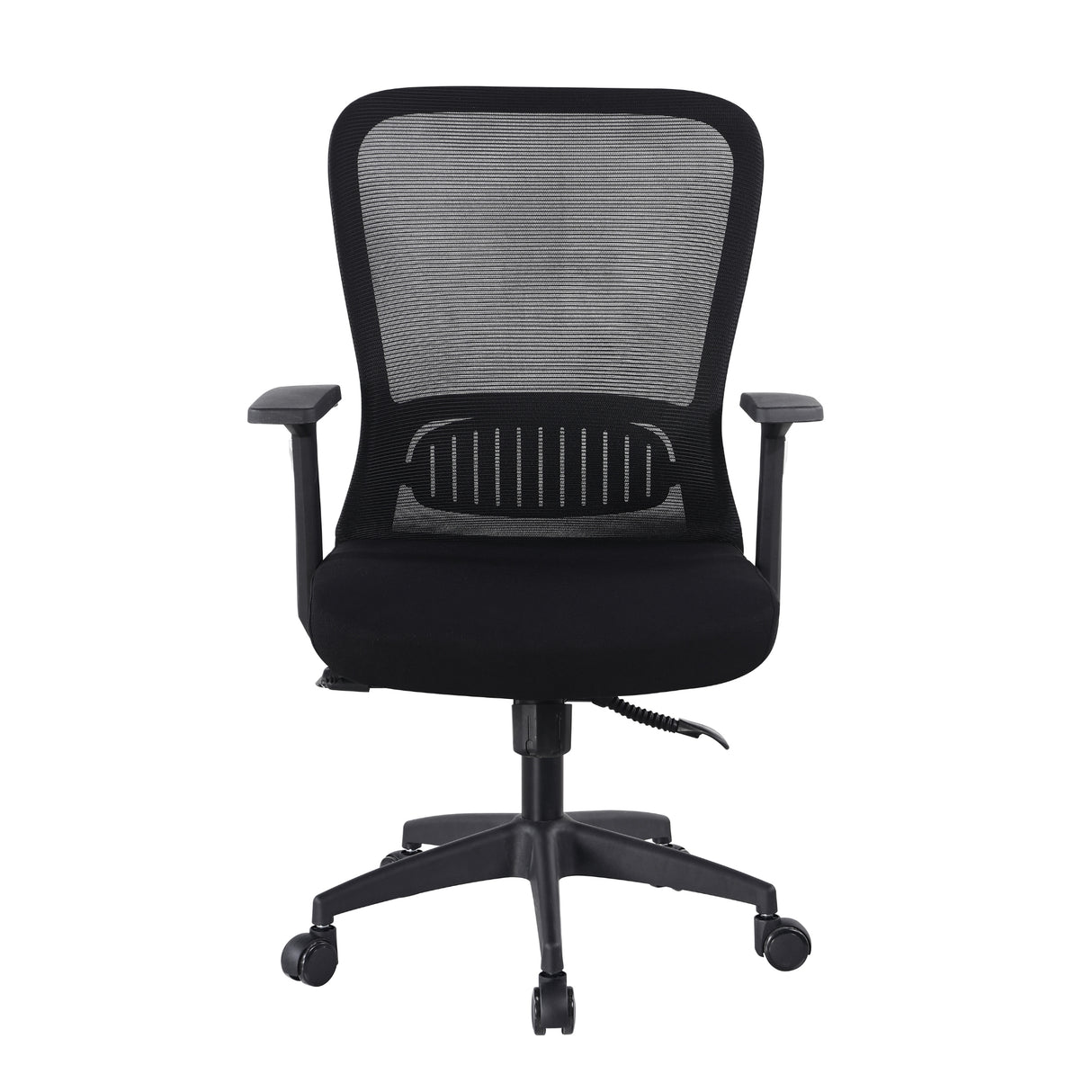 Silla Ejecutiva Nepal Negro 64x107cm Con Espaldar y Soporte Lumbar - SILLAS DE OFICINA | Bylmo