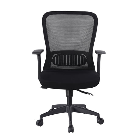 Silla Ejecutiva Nepal Negro 64x107cm Con Espaldar y Soporte Lumbar - SILLAS DE OFICINA | Bylmo
