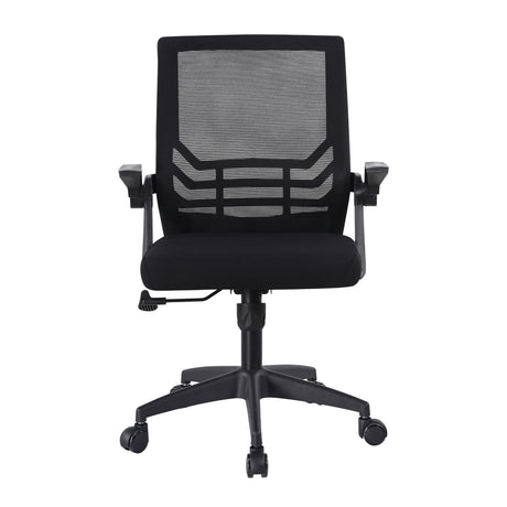 Silla Ejecutiva Pasadena Negro 63x120cm Con Espaldar y Apoya Brazos - SILLAS DE OFICINA | Bylmo