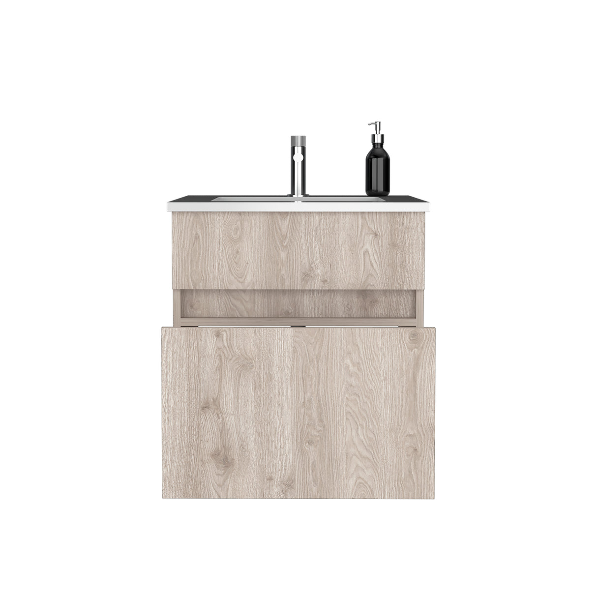 Mueble para Lavamanos Aydin Ceniza 50.1x52cm Flotante Sin Lavamanos - MUEBLES PARA LAVAMANOS | Bylmo