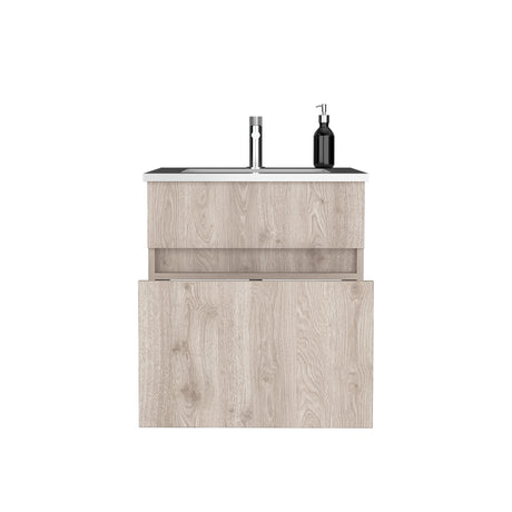 Mueble para Lavamanos Aydin Ceniza 50.1x52cm Flotante Sin Lavamanos - MUEBLES PARA LAVAMANOS | Bylmo