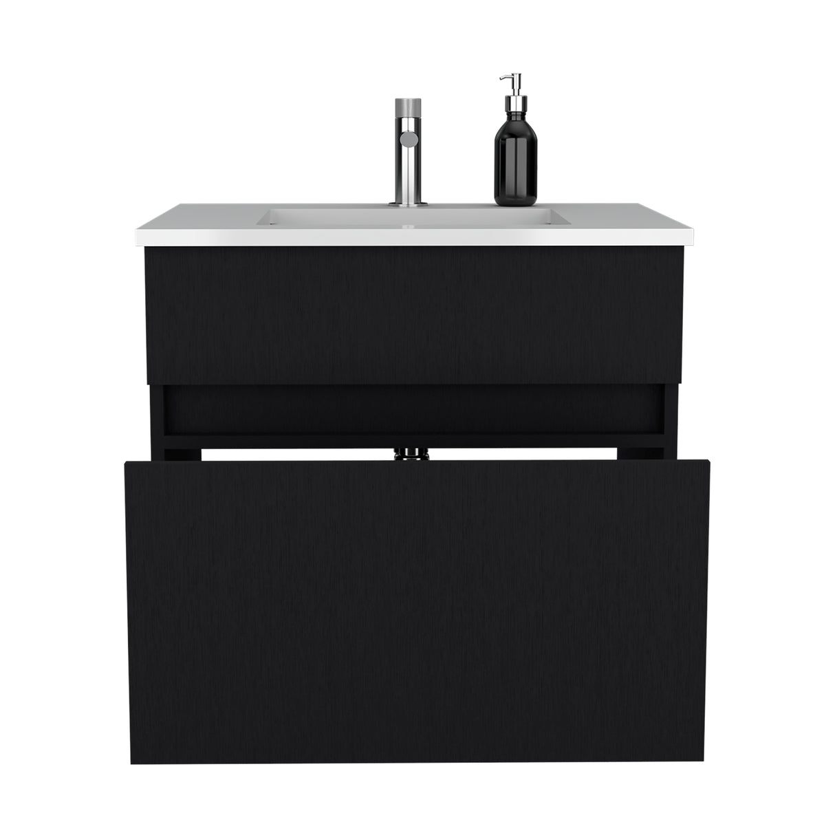 Mueble para Lavamanos Aydin Wengue 59.1x52cm Flotante Sin Lavamanos - MUEBLES PARA LAVAMANOS | Bylmo