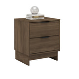 Mesa de Noche Maui Legno 49x56cm con Dos Cajones - MESAS DE NOCHE | Bylmo