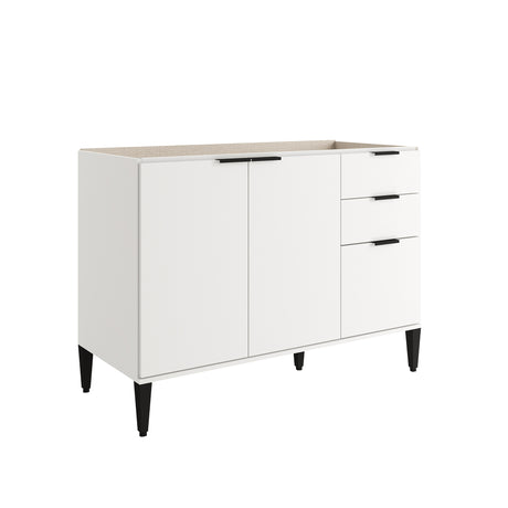 Mueble Inferior de Cocina Blanco 120x87.5cm Sin Mesón y Sin Estufa - MUEBLES INFERIORES DE COCINA | Bylmo