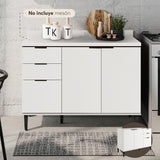 Mueble Inferior de Cocina Blanco 120x87.5cm Sin Mesón y Sin Estufa - MUEBLES INFERIORES DE COCINA | Bylmo