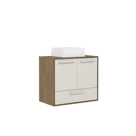 Mueble para Lavamanos Off White 70x77.2cm Sin Lavamanos y Con Dos Cajones - MUEBLES PARA LAVAMANOS | Bylmo