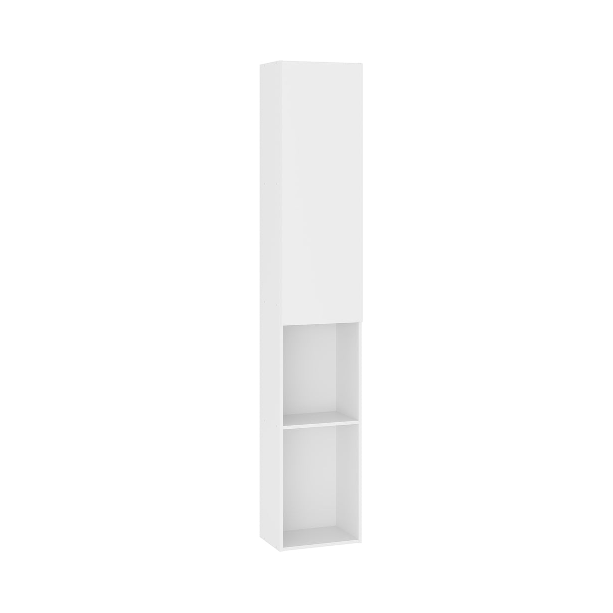 Repisa Rectangular Artus Blanco 33x178cm de Piso con Tres Entrepaños - REPISAS | Bylmo