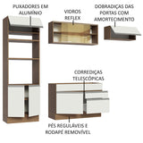 Cocina Integral Glamy 270x225 Blanco MDP Siete Capas - COCINAS | Bylmo