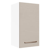 Mueble Superior de Cocina Agata Blanco y Crema 35x66cm con Un Entrepaño - MUEBLES SUPERIORES DE COCINA | Bylmo