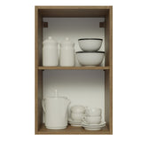 Mueble Superior de Cocina Agata Marron 40x66cm con Un Entrepaño - MUEBLES SUPERIORES DE COCINA | Bylmo