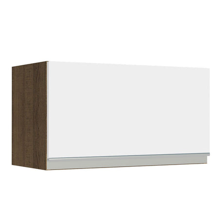 Mueble Superior de Cocina Glamy Marron y Blanco 60x33cm Sin Entrepaños - MUEBLES SUPERIORES DE COCINA | Bylmo