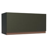 Mueble Superior de Cocina Reims Negro 70x33cm Sin Entrepaños - MUEBLES SUPERIORES DE COCINA | Bylmo