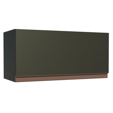 Mueble Superior de Cocina Reims Negro 70x33cm Sin Entrepaños - MUEBLES SUPERIORES DE COCINA | Bylmo